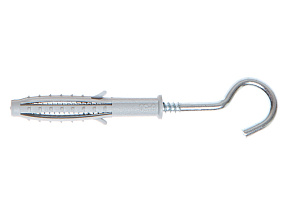 Дюбель с С-образным крючком 6х35 мм (4 шт в зип-локе) STARFIX