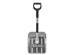Лопата снеговая автомобильная алюминиевая FISKARS (длина: 700мм, ширина: 250мм)