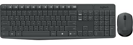 комп. клавиатура+мышь (беспроводные) MK235 Logitech