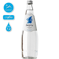 Вода питьевая "Surgiva" негазир., 1 л., стекл. бутылка