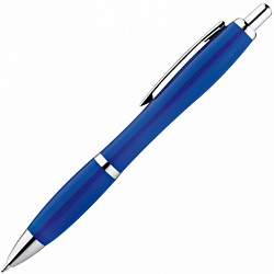 Ручка шарик/автомат "Wladiwostock" 0,7 мм, пласт./метал., синий, стерж. синий