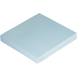 Бумага для заметок с клеевым краем, 75х75 мм, 100л., голубая ,арт 003000309