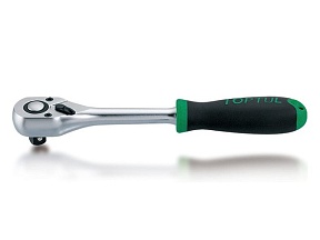 Трещотка 3/8"" 36зуб. 200мм TOPTUL