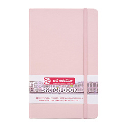 Скетчбук "Art Creation" 13*21 см, 140 г/м2, 80л. розовый пастельный