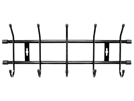 Вешалка настенная металлическая ВН5, NIKA (485х180х67 мм.  Цвета в ассортименте.)