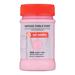 краски декоративные "VINTAGE CHALK PAINT" 3505 грязно-розовый 100 мл.