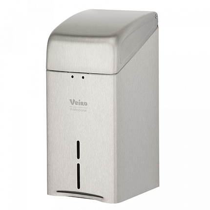 Диспенсер  VEIRO Professional L-ONE Steel для туалетной бумаги листовой, металл