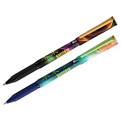 Ручка шариковая Berlingo "Futureal" синяя, 0,7мм, грип, рисунок на корпусе, soft-touch, ассорти Cbp_07S12 