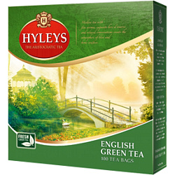 Чай "Hyleys" 100 пак*2 г., зеленый, Английский