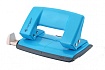 Дырокол 10 л. "Aion-10G Turquoise Blue" лин., бирюзовый
