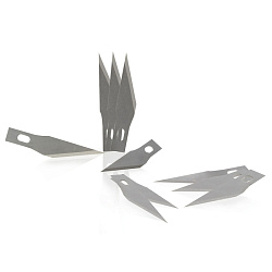 Лезвия для ножа для макетирования "Cutting knife" 10 шт.