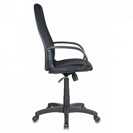 Кресло д/руководителя Бюрократ CH-808AXSN/G ткань, т.-серый, крестов. пластик