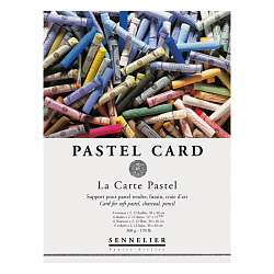 Блок бумаги для пастели "Pastel Card" 30*40 см, 360 г/м2, 12 л., 6 оттенков
