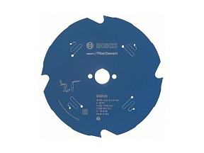 Диск пильный 165х20 мм 4 зуб. по фиброцементу EXPERT FOR FIBER CEMENT BOSCH (твердоспл. зуб)