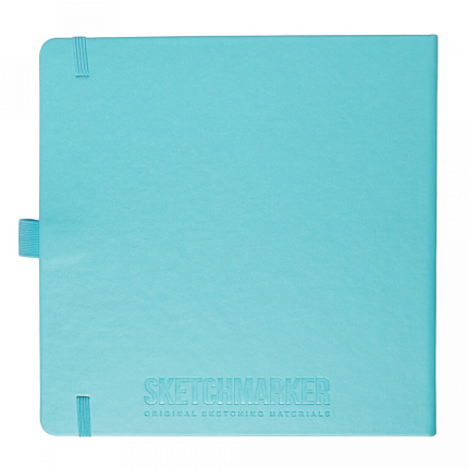 Скетчбук "Sketchmarker" 20*20 см, 140 г/м2, 80 л., фиолетовый пастельный