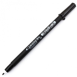 ручка капиллярная "Pigma Calligrapher" 2 мм, черный