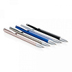 Ручка шарик/автомат "X3.1" 1,0 мм, палст./метал., черный/серебристый, стреж. синий