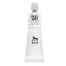 Краски масляные "Oils for art" 52 белила быстросохнущие, 60 мл., туба