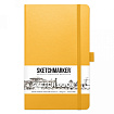 Скетчбук "Sketchmarker" 13*21 см, 140 г/м2, 80 л., лимонный