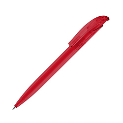 Ручка шарик/автомат "Challenger Clear" 1,0 мм, пласт., прозр., красный, стерж. синий