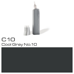 Чернила для заправки маркеров "Copic" C-10, холодный серый №10