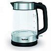 электрочайник Tefal KI700830, металлик, стекло 