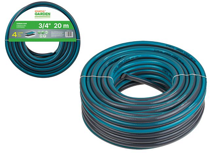 Шланг поливочный 3/4" 20м STARTUL GARDEN (ST6045-3/4-20) (4 слоя)