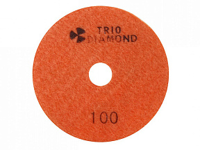 Алмазный гибкий шлифкруг "Черепашка" 100 № 100 (мокрая шл.) (Trio-Diamond)