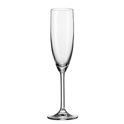 Набор бокалов д/шампанского 6 шт., 200 мл. «Daily» стекл., упак., прозрачный