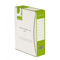 Коробка архивная 80 мм "Q-Connect" зеленый