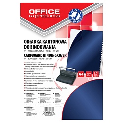 обложка (перф.) картон глянц. т.-синий 250г/м 100шт