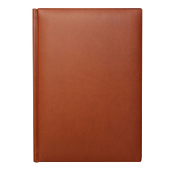 Книга записная А5 145*205 мм, 320 стр., тонир. "Tucson" тверд. обл. кожзам., коричневый