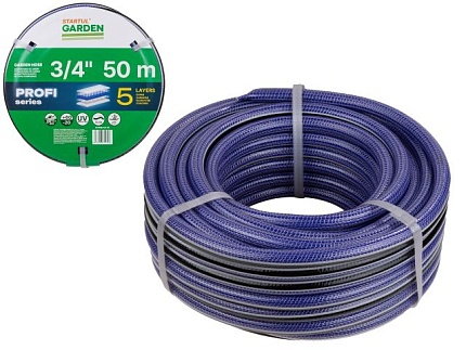 Шланг поливочный 3/4"" 50м STARTUL GARDEN PROFI (ST6038-3/4-50) (5 слоев)