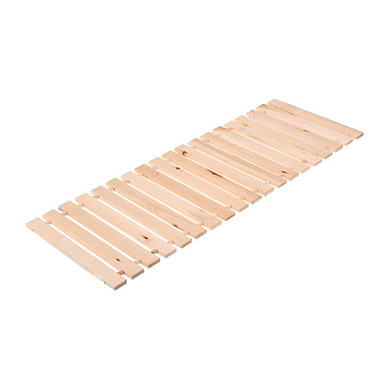 Коврик деревянный, липовая рейка, "Банные штучки" (41,5х35 см) (БАННЫЕ ШТУЧКИ)