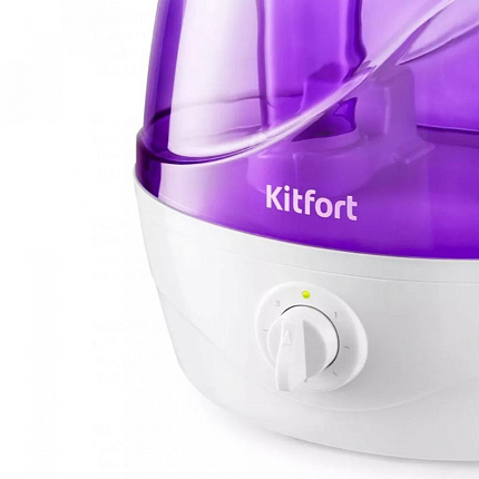 Увлажнитель воздуха Kitfort KT-2834-1 бело-фиолетовый