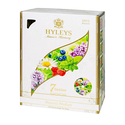 Чай "Hyleys" 100 пак*1,5 гр., ассорти, семь натур. вкусов, Гармония Природы