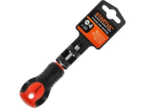 Отвертка ""-"" 4,0х 38мм SL STARTUL MASTER (ST3092-430) (шлицевая Slotted, двухкомп. рукоятка Anti-Slip)