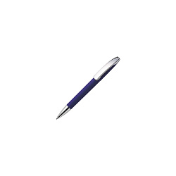 Ручка шарик/автомат "View GOM C CR" 1,0 мм, пласт./метал., софт., т.-фиолетовый/серебристый, стерж. синий