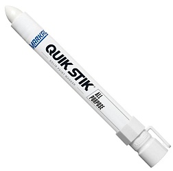 Маркер промышл. на основе твердой краски MARKAL QUIK STIK ALL PURPOSE БЕЛЫЙ