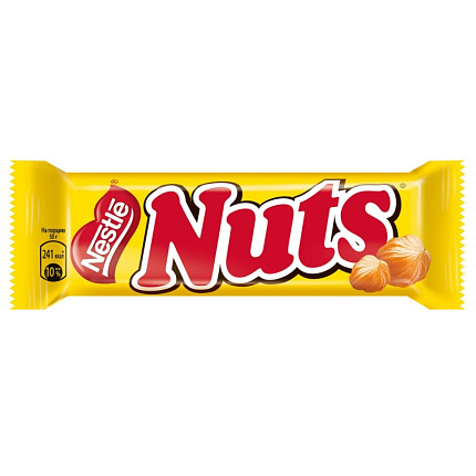 Шоколадный батончик "Nuts" 50 гр.