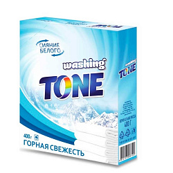 Порошок стиральный Washing Tone Горная свежесть 400г автомат