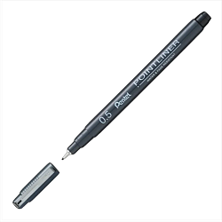 ручка капиллярная "Pointliner" 0.5 мм, черный