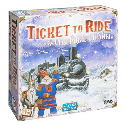 Игра настольная "Ticket to Ride: Северные страны"