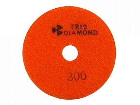 Алмазный гибкий шлифкруг ""Черепашка"" 100 № 300 (мокрая шл.) (Trio-Diamond)