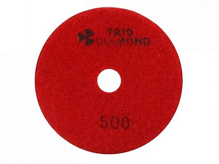 Алмазный гибкий шлифкруг ""Черепашка"" 100 № 500 (мокрая шл.) (Trio-Diamond)