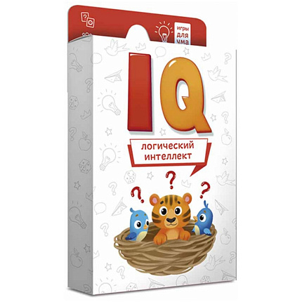 Игра настольная "IQ Логический интеллект", 40 карт