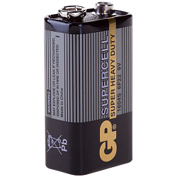 Батарейка GP Supercell MN1604 (6F22) Крона, солевая, OS1 02798l