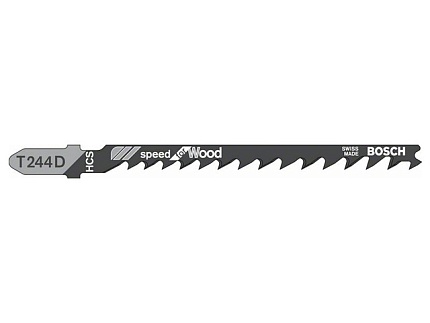 Пилка лобз. по дереву T244D (1 шт.) BOSCH
