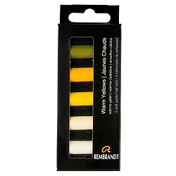 Пастель мягкая "Rembrandt Half Pastel" набор, 5 цв., теплые желтые