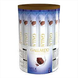 Шоколад молочный "Галлардо" 300 гр., палочки